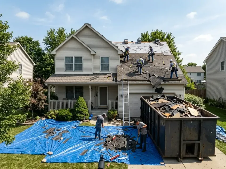 roof-replacement-debris-remova-004 — frequently asked questions, Cheapest Dumpster Rentals in Bradfordville, FL